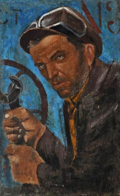Самохвалов А.Н. Портрет техника Гаврилова. 1931 Самохвалов А.Н. Портрет техника Гаврилова. 1931